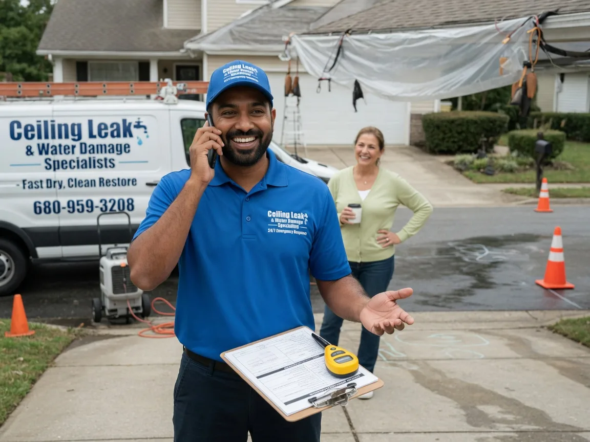 Ceiling Leak Cleanup York Haven, PA FAQs